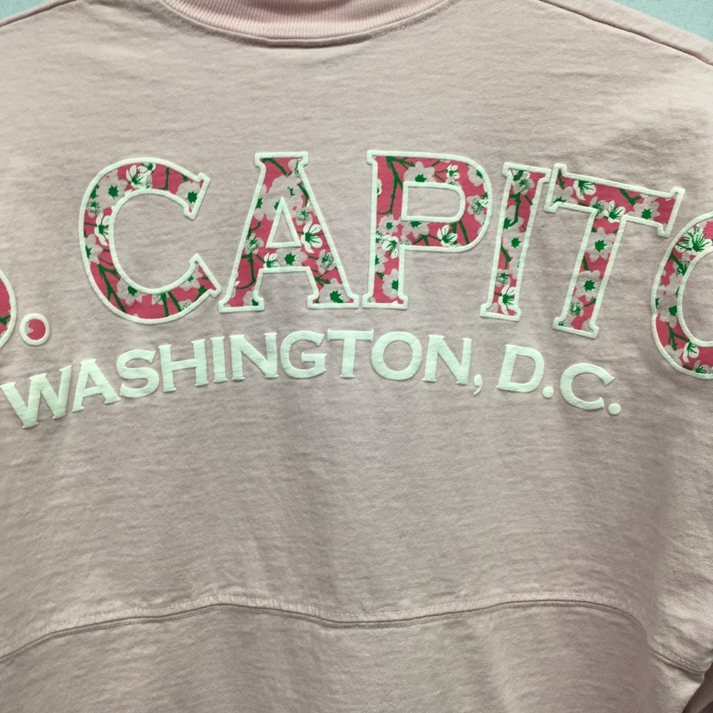 Spirit Jersey Pink U.S. Capitol Washington D.C. Misses size XS - Picture 4 of 8
